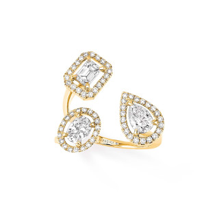 Gelbgold, Ringe, Messika My Twin Trilogy X3 Ring, Ref: 06778-YG