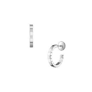 Weißgold, Ohrringe, Chopard Ice Cube Ohrringe, Ref: 837702-1006
