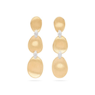 Gelbgold, Ohrringe, Marco Bicego Lunaria Diamonds Ohrringe, Ref: OB1461 B YW