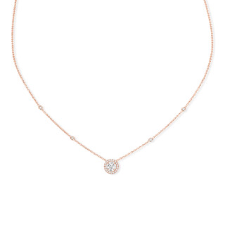Roségold, Halsschmuck, Messika Joy XS Halskette, Ref: 04281-PG