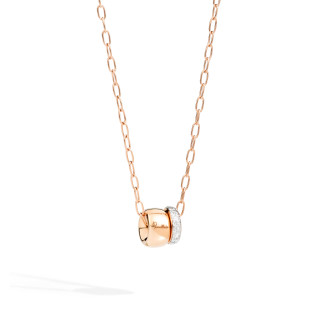 Roségold, Halsschmuck, Pomellato Iconica Halskette mit Anhänger, Ref: PCB7120O7000DB000