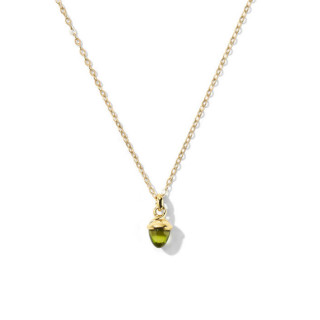 Gelbgold, Halsschmuck, Tamara Comolli myMIKADO Halskette mit Peridot, Ref: N-MM-Per-yg