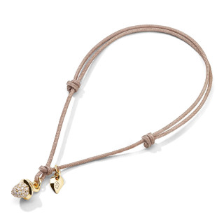 Nylon, Armschmuck, Tamara Comolli myMIKADO Armband mit Diamant-Pavé, Ref: B-MM-p-yg