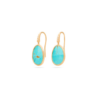 Gelbgold, Ohrringe, Marco Bicego Lunaria Color Ohrringe, Ref: OB1341-AB TUM01 Y