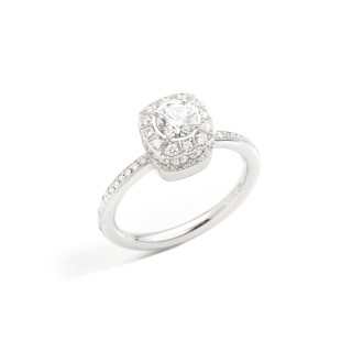 Weißgold, Ringe, Pomellato Nudo Petit Ring, Ref: PAC2100FBWHRGV105