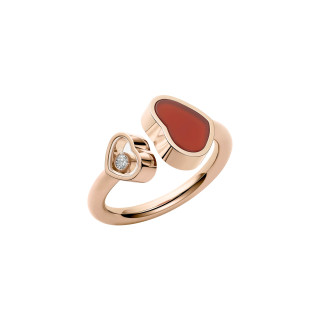 Roségold, Ringe, Chopard Happy Hearts Ring, Ref: 829482-5820