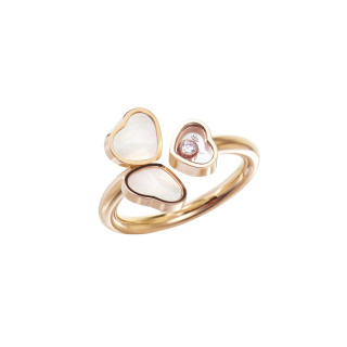 Roségold, Ringe, Chopard Happy Hearts Wings Ring, Ref: 82A083-5300