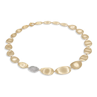 Gelbgold, Halsschmuck, Marco Bicego Lunaria Halskette, Ref: CB1975 B YW