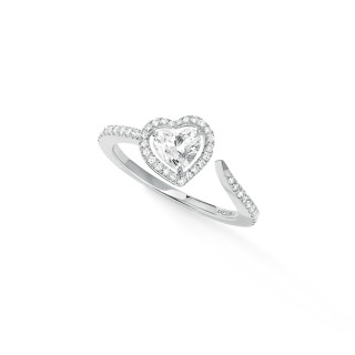 Weißgold, Ringe, Messika Joy Coeur Diamantenring, Ref: 11994-WG