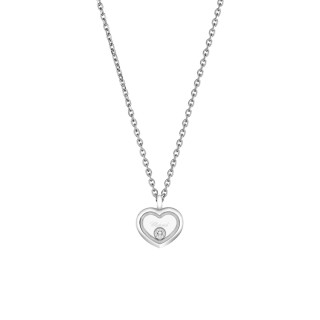 Weißgold, Halsschmuck, Chopard Happy Diamonds Icons Halskette, Ref: 81A192-1001