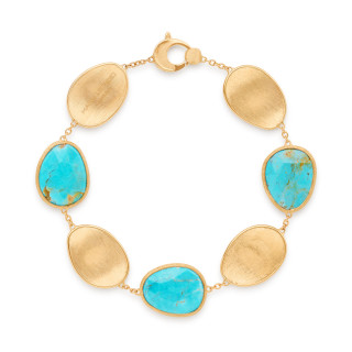 Gelbgold, Armschmuck, Marco Bicego Lunaria Color Armband, Ref: BB2099 TUM01 Y