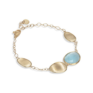 Gelbgold, Armschmuck, Marco Bicego Lunaria Color Armband , Ref: BB1981 AQD Y