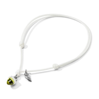 Weißgold, Armschmuck, Tamara Comolli myMIKADO Armband mit Peridot, Ref: B-MM-Per-wg