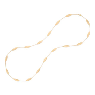 Gelbgold, Halsschmuck, Marco Bicego Lunaria Twist Halskette, Ref: CB2897  Y