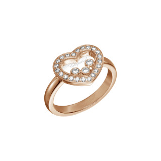 Roségold, Ringe, Chopard Happy Diamonds Icons Ring, Ref: 82A611-5200