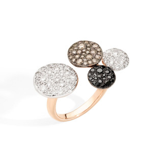 Roségold, Ringe, Pomellato Sabbia Ring, Ref: PAC001007BWRDBX00