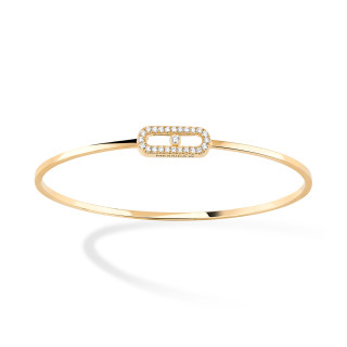 Gelbgold, Armschmuck, Messika Move Uno Flex Armreif, Ref: 11134-YG