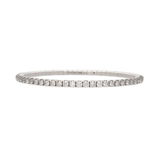 Weißgold, Armschmuck, Demeglio Tennisarmband, Ref: BTE10DBOB