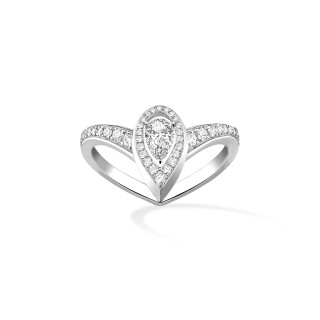 Weißgold, Ringe, Messika Fiery Diamantring, Ref: 12086-WG