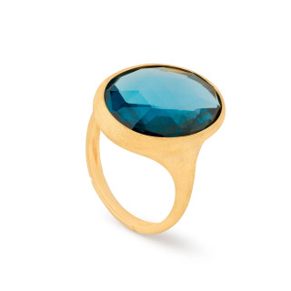Gelbgold, Ringe, Marco Bicego Lunaria Color Ring, Ref: AB670 TPL01 Y