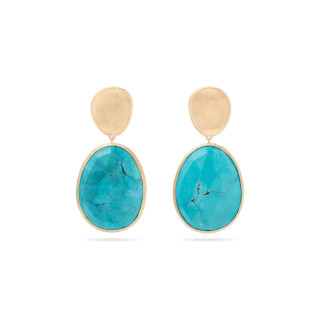 Gelbgold, Ohrringe, Marco Bicego Lunaria Color Ohrhänger, Ref: OB1404 TUM01 Y