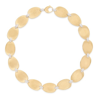 Gelbgold, Halsschmuck, Marco Bicego Lunaria Diamonds Collier, Ref: CB2636 B YW