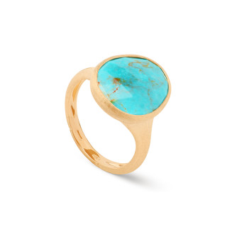 Gelbgold, Ringe, Marco Bicego Lunaria Color Ring, Ref: AB658 TUM01 Y