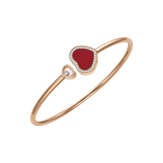 Roségold, Armschmuck, Chopard Happy Hearts Armreif, Ref: 85A074-5800