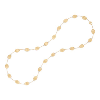 Gelbgold, Halsschmuck, Marco Bicego Lunaria Diamonds Halskette, Ref: CB2157 B YW