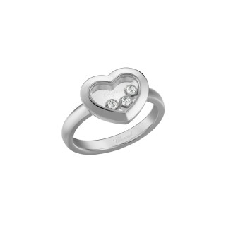 Weißgold, Ringe, Chopard Happy Diamonds Icons Ring, Ref: 82A611-1000
