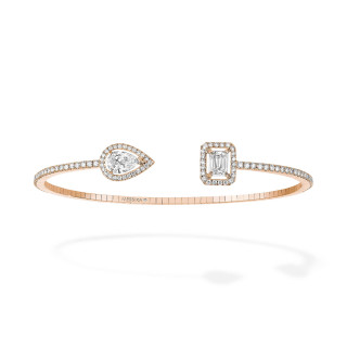 Roségold, Armschmuck, Messika My Twin Skinny X2 Armreif, Ref: 06492-PG