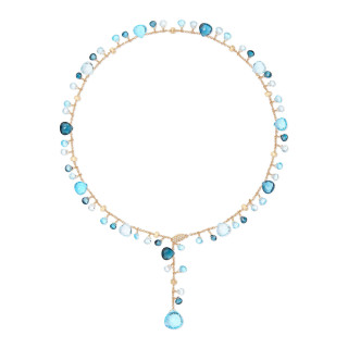 Gelbgold, Halsschmuck, Marco Bicego Paradise Halskette, Ref: CB2586-B TP01 Y