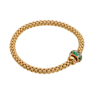 Gelbgold, Armschmuck, FOPE Solo Flex'it Armband, Ref: 61206BX_P6_G_GRX_0XS