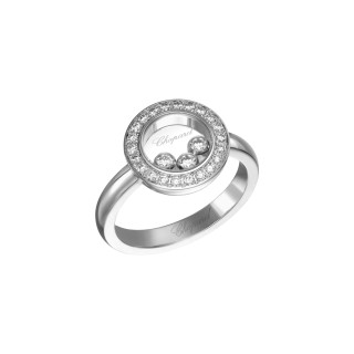 Weißgold, Ringe, Chopard Happy Diamonds Icons Ring, Ref: 82A018-1200