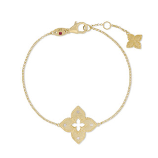 Gelbgold, Armschmuck, Roberto Coin Venetian Princess Armband, Ref: ADR777BR2803_Y