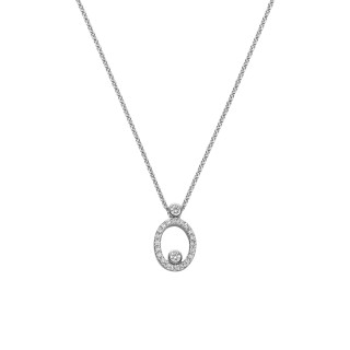 Weißgold, Halsschmuck, Leo Wittwer Panta rhei® Collier, Ref: 31-0978671-1000