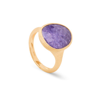 Gelbgold, Ringe, Marco Bicego Lunaria Color Ring, Ref: AB658 CIA01 Y