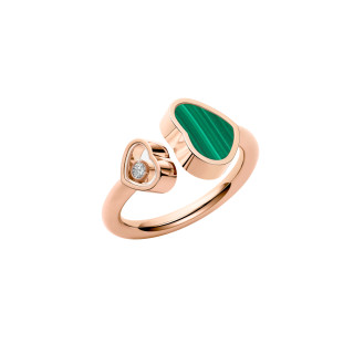 Roségold, Ringe, Chopard Happy Hearts Ring, Ref: 829482-5102