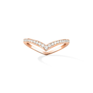 Roségold, Ringe, Messika Fiery Diamant-Ehering, Ref: 12088-PG