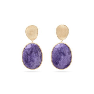 Gelbgold, Ohrringe, Marco Bicego Lunaria Color Ohrhänger, Ref: OB1404 CIA01 Y