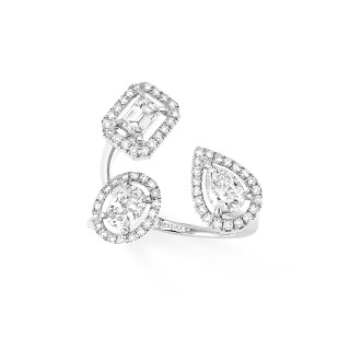 Weißgold, Ringe, Messika My Twin Trilogy X3 Ring, Ref: 06778-WG