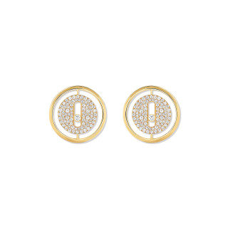 Gelbgold, Ohrringe, Messika Lucky Move Ohrstecker, Ref: 11572-YG