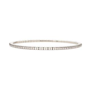 Weißgold, Armschmuck, Demeglio Tennisarmband, Ref: BTE25DBOBN