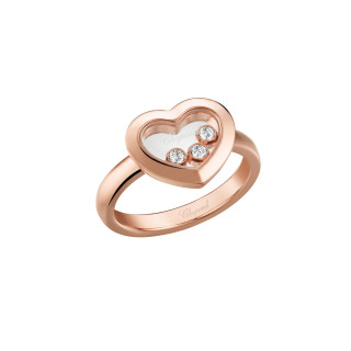 Roségold, Ringe, Chopard Happy Diamonds Icons Ring, Ref: 82A611-5000