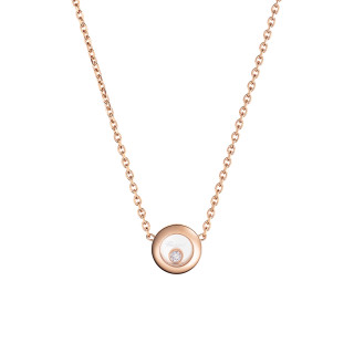 Roségold, Halsschmuck, Chopard Happy Diamonds Icons Halskette, Ref: 81A017-5001