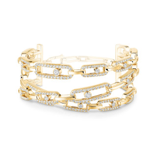 Gelbgold, Armschmuck, Messika Move Link Armband, Ref: 13512-YG