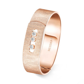 Roségold, Armschmuck, Messika Move Noa Ciselé GM Armreif, Ref: 14514-PG