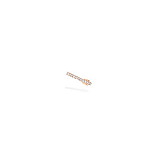 Roségold, Ohrringe, Messika Einzelner Gatsby Ohrclip mittleres Ohr, Ref: 10031-PG