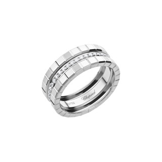 Weißgold, Ringe, Chopard Ice Cube Ring, Ref: 827005-1040