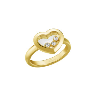 Gelbgold, Ringe, Chopard Happy Diamonds Icons Ring, Ref: 82A611-0000